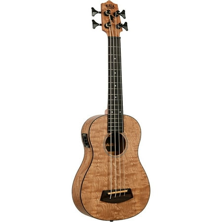 Kala Quilted Ash Acoustic-Electric U-Bass Natural