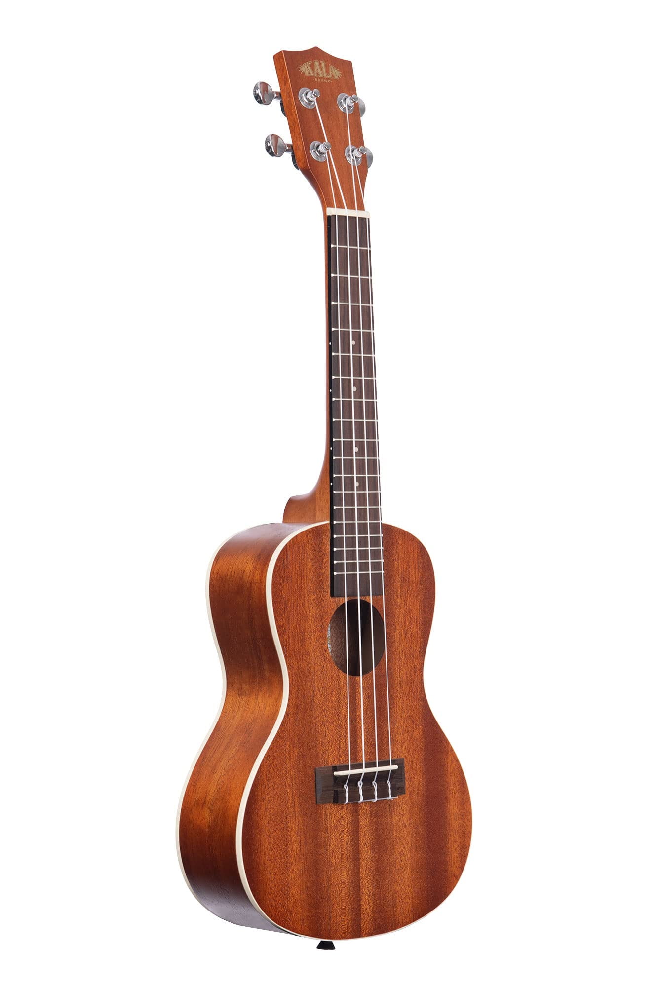 Kala Satin Mahogany Concert Ukulele with White Binding (KA-C)