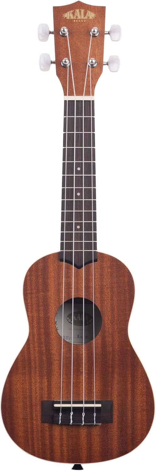 Kala KA-S Mahogany Soprano Ukulele, Satin/Mahogany/Mahogany