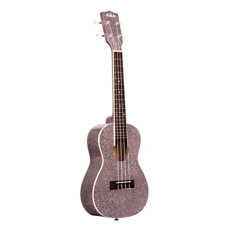 Kala Sparkle Series, Mahogany Concert Ukulele in Pink Champagne, KA-SPRK-PINK