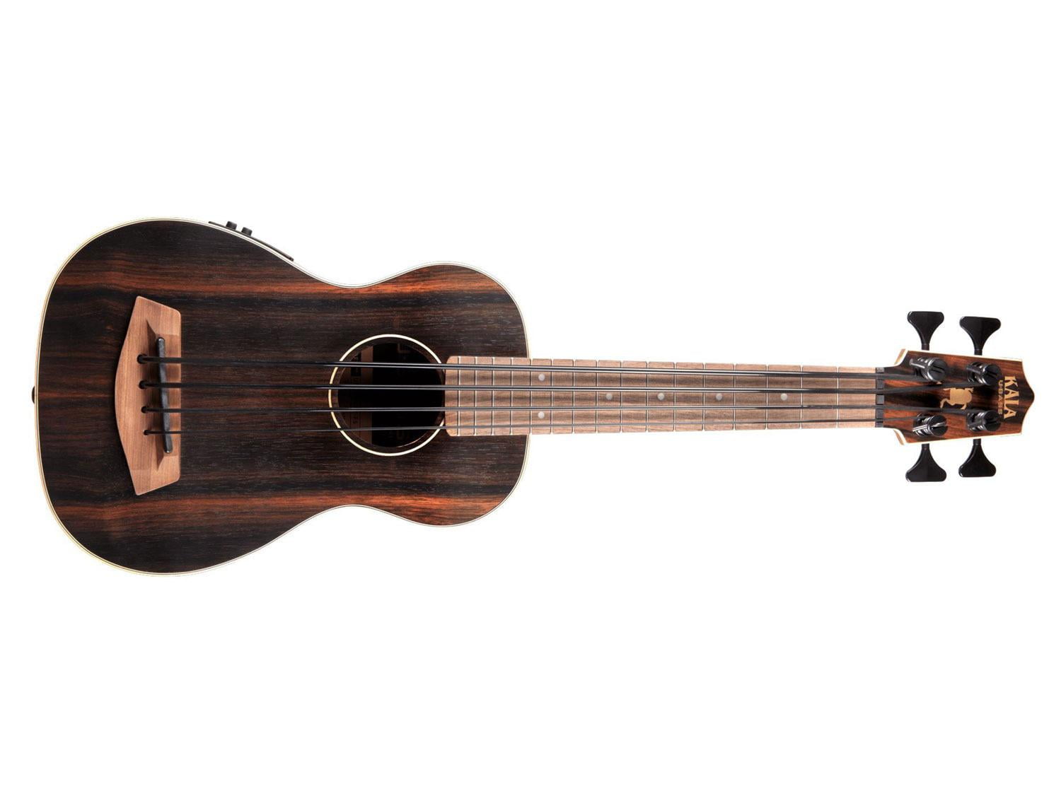 Kala Striped Ebony Acoustic-Electric U-Bass