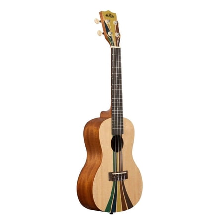 Kala Surf Concert Ukulele, Multicolor, 454 g