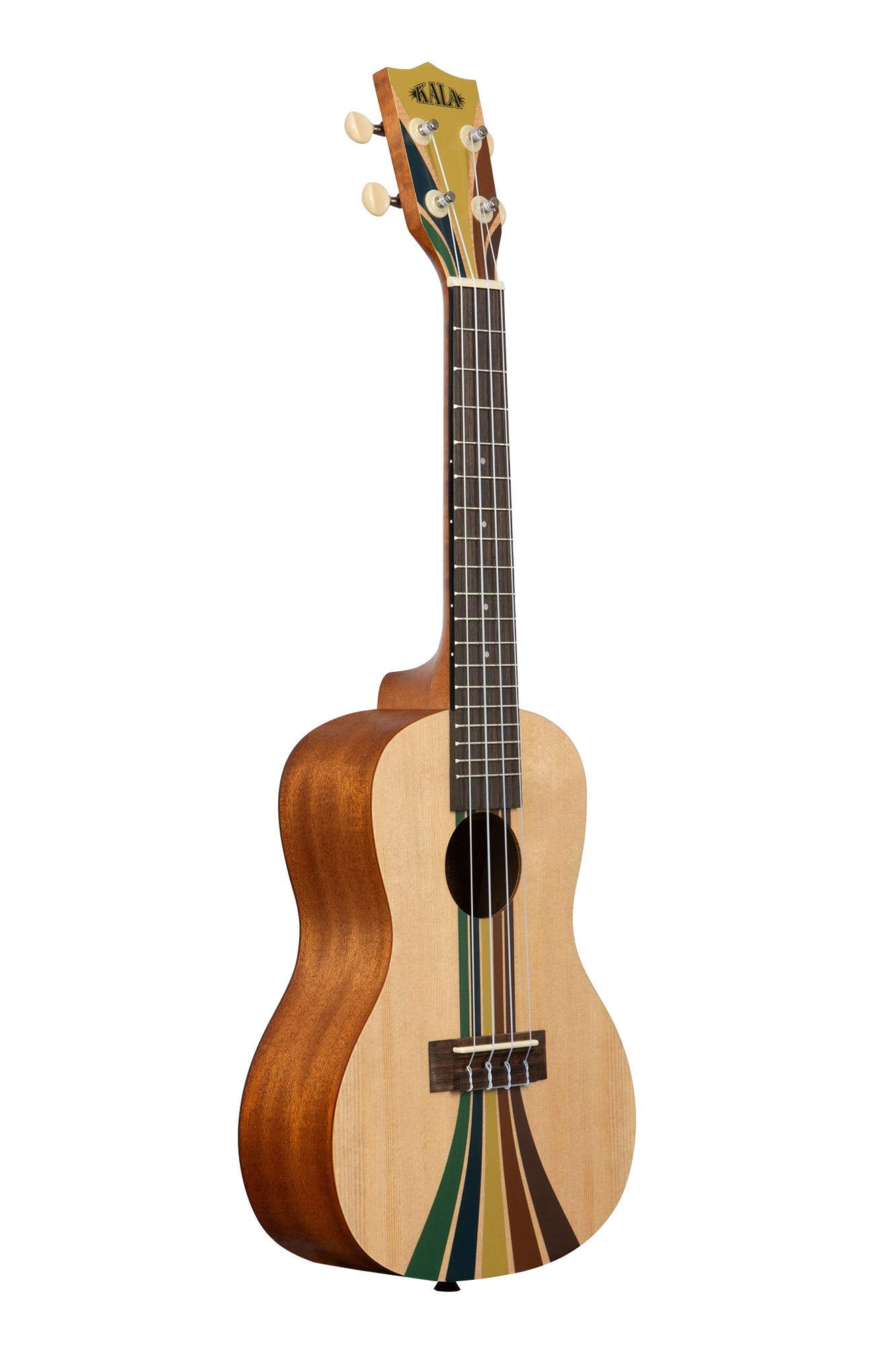 Kala Surf Concert Ukulele, Multicolor, 454 g