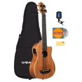 thumbnail image 1 of Kala UBASS-SCOUT-FS Scout Acoustic-Electric U-Bass Bundle with Gig Bag, Tuner, Austin Bazaar Instructional DVD, and Polishing Cloth, 1 of 5