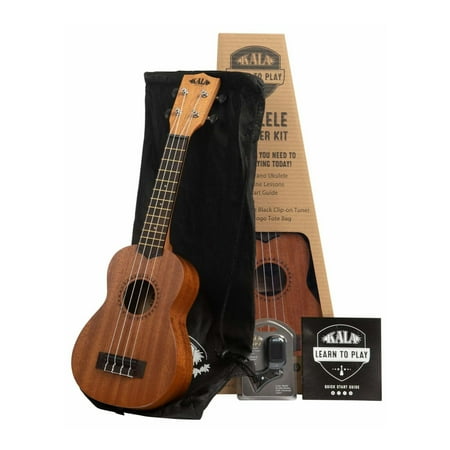 Kala Ukuleles, 4-String Ukulele, Natural (Kala-LTP-S)