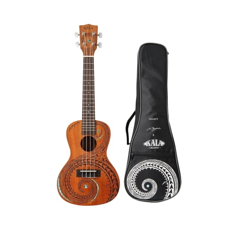 Kala Voyage Series Legacy Mahogany Concert Ukulele with Gig Bag