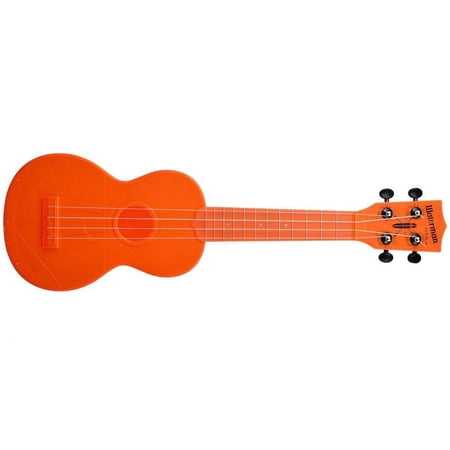 Kala Waterman Soprano Ukulele Fluorescent Orange