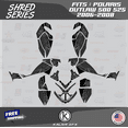 thumbnail image 1 of Kalair GFX Graphics Kit for Polaris OUTLAW500 (2006-2008) Shred Series, 1 of 5