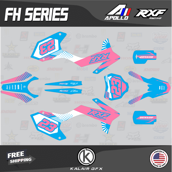 Kalair GFX Graphics Kit for Apollo RXF (All Years) Fh Series