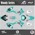 thumbnail image 1 of Kalair GFX Graphics Kit for Apollo RXF FREERIDE 150, 190 (All Years) Woody Series, 1 of 5