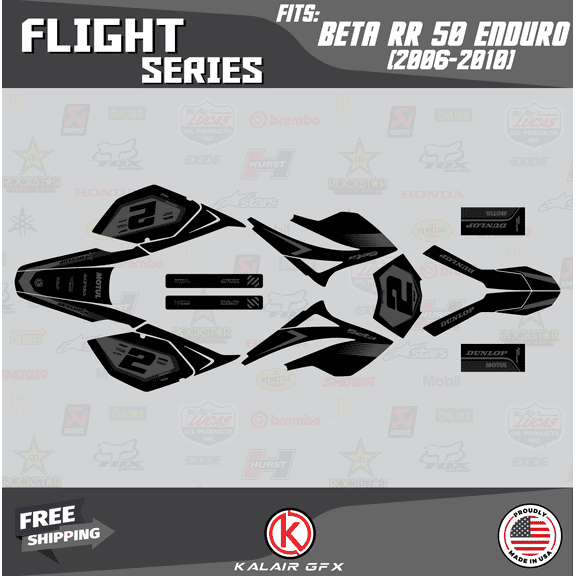 Kalair GFX Graphics Kit for Beta RR50 (2006-2010) Flight Series