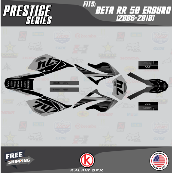 Kalair GFX Graphics Kit for Beta RR50 (2006-2010) Prestige Series