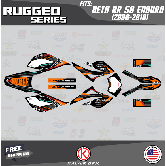 Kalair GFX Graphics Kit for Beta RR50 (2006-2010) Rugged Series