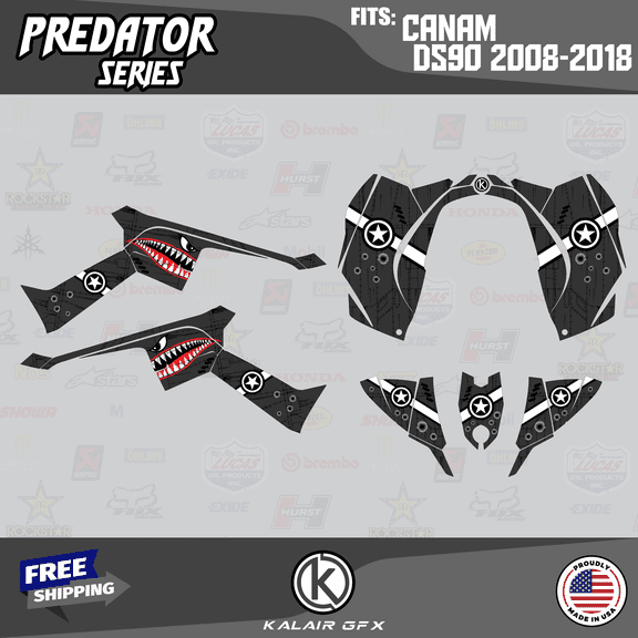Kalair GFX Graphics Kit for Canam DS90 (2007-2018) Predator Series