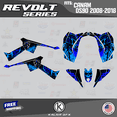 thumbnail image 1 of Kalair GFX Graphics Kit for Canam DS90 (2007-2018) Revolt Series, 1 of 5