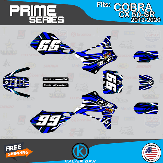 Kalair GFX Graphics Kit for Cobra CX50SR (2012-2020) Prime Series