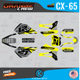 thumbnail image 1 of Kalair GFX Graphics Kit for Cobra CX65 (2010-2020) Orange-crew Series, 1 of 5