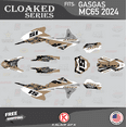 thumbnail image 1 of Kalair GFX Graphics Kit for Gasgas 2-STROKE MC65 (2024) Cloaked Series, 1 of 5