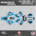 thumbnail image 1 of Kalair GFX Graphics Kit for Gasgas EC200,EC250,and EC300 (1996-2001) Rugged Series, 1 of 5