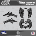 thumbnail image 1 of Kalair GFX Graphics Kit for Honda ATV TRX 250EX (2006-2012) Shred Series, 1 of 5