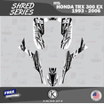 thumbnail image 1 of Kalair GFX Graphics Kit for Honda ATV TRX 300EX (1993-2006) Shred Series, 1 of 5
