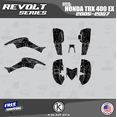 thumbnail image 1 of Kalair GFX Graphics Kit for Honda ATV TRX 400EX (2005-2007) Revolt Series, 1 of 5
