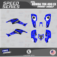 thumbnail image 1 of Kalair GFX Graphics Kit for Honda ATV TRX 400EX (2005-2007) Speed Series, 1 of 5