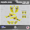 thumbnail image 1 of Kalair GFX Graphics Kit for Honda ATV TRX 90 (2006-2023) Predator Series, 1 of 6