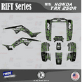 thumbnail image 1 of Kalair GFX Graphics Kit for Honda ATV TRX250R (All Years) Rift Series, 1 of 5