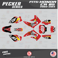 thumbnail image 1 of Kalair GFX Graphics Kit for Honda CR85 (2003-2014) Pecker Series, 1 of 5