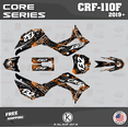 thumbnail image 1 of Kalair GFX Graphics Kit for Honda CRF110F (2019-2023) Core Series, 1 of 5
