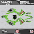 thumbnail image 1 of Kalair GFX Graphics Kit for Honda CRF125F (2013-2018) Predator Series, 1 of 5