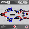 thumbnail image 1 of Kalair GFX Graphics Kit for Honda CRF150F (2003-2007) Division Series, 1 of 5