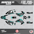 thumbnail image 1 of Kalair GFX Graphics Kit for Honda CRF150F (2003-2007) Semperfi Series, 1 of 5