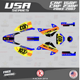 thumbnail image 1 of Kalair GFX Graphics Kit for Honda CRF150F (2003-2007) Usa Series, 1 of 5
