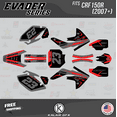 thumbnail image 1 of Kalair GFX Graphics Kit for Honda CRF150R (2007-2023) Evader Series, 1 of 5