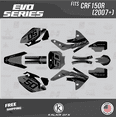thumbnail image 1 of Kalair GFX Graphics Kit for Honda CRF150R (2007-2023) Evo Series, 1 of 5