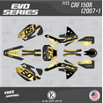 thumbnail image 1 of Kalair GFX Graphics Kit for Honda CRF150R (2007-2023) Evo Series, 1 of 5