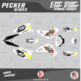 thumbnail image 1 of Kalair GFX Graphics Kit for Honda CRF230F (2003-2007) Pecker Series, 1 of 5