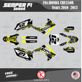 thumbnail image 1 of Kalair GFX Graphics Kit for Honda CRF250R (2010-2013) Semperfi Series, 1 of 5