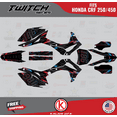 thumbnail image 1 of Kalair GFX Graphics Kit for Honda CRF250R (2014-2017) Twitch Series, 1 of 5