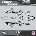 thumbnail image 1 of Kalair GFX Graphics Kit for Honda CRF250R (2022-2023) Unit Series, 1 of 5