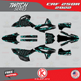 thumbnail image 1 of Kalair GFX Graphics Kit for Honda CRF250R (2022) Twitch Series, 1 of 5