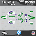 thumbnail image 1 of Kalair GFX Graphics Kit for Honda CRF250X (2008-2017) Splash Series, 1 of 5