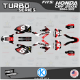 thumbnail image 1 of Kalair GFX Graphics Kit for Honda CRF250X (2008-2017) Turbo Series, 1 of 5