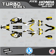 thumbnail image 1 of Kalair GFX Graphics Kit for Honda CRF250X (2008-2017) Turbo Series, 1 of 5