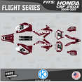 thumbnail image 1 of Kalair GFX Graphics Kit for Honda CRF250X ENDURO (2004-2007) Flight Series, 1 of 5