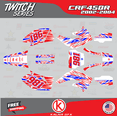thumbnail image 1 of Kalair GFX Graphics Kit for Honda CRF450R (2002-2004) Twitch Series, 1 of 5