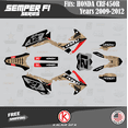 thumbnail image 1 of Kalair GFX Graphics Kit for Honda CRF450R (2009-2012) Semperfi Series, 1 of 5