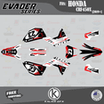 thumbnail image 1 of Kalair GFX Graphics Kit for Honda CRF450X (2019-2025) Evader Series, 1 of 5